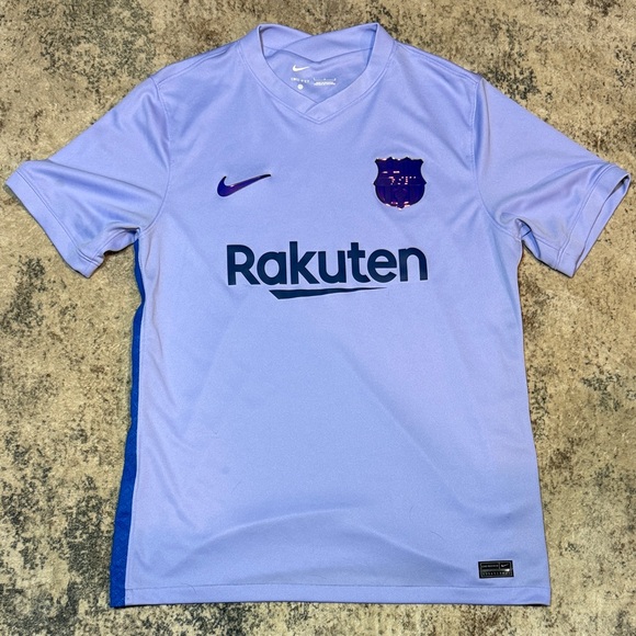 Nike FC Barcelona Light Purple Jersey - Picture 1 of 5